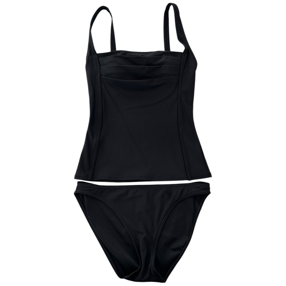 Black Tankini Swimsuit Set by Calvin Clein